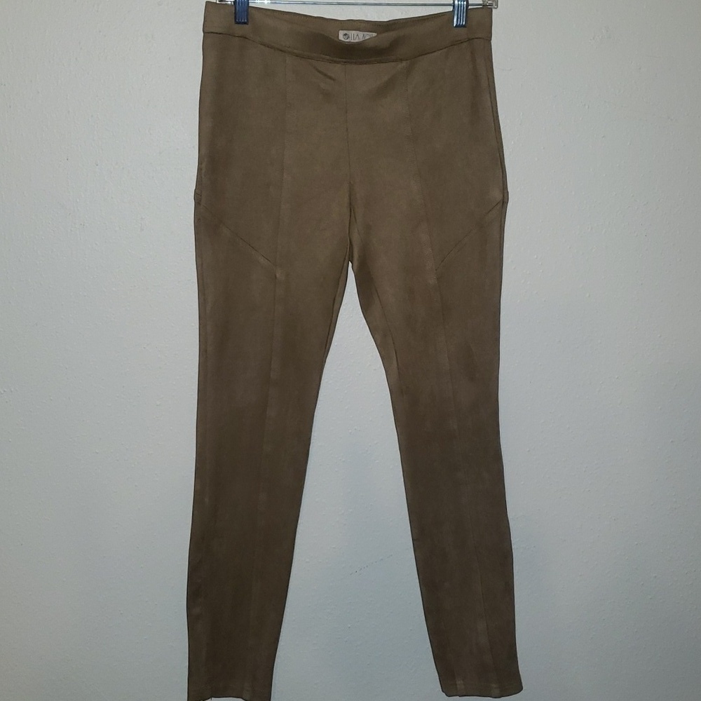 Lila Rose faux suede leggings